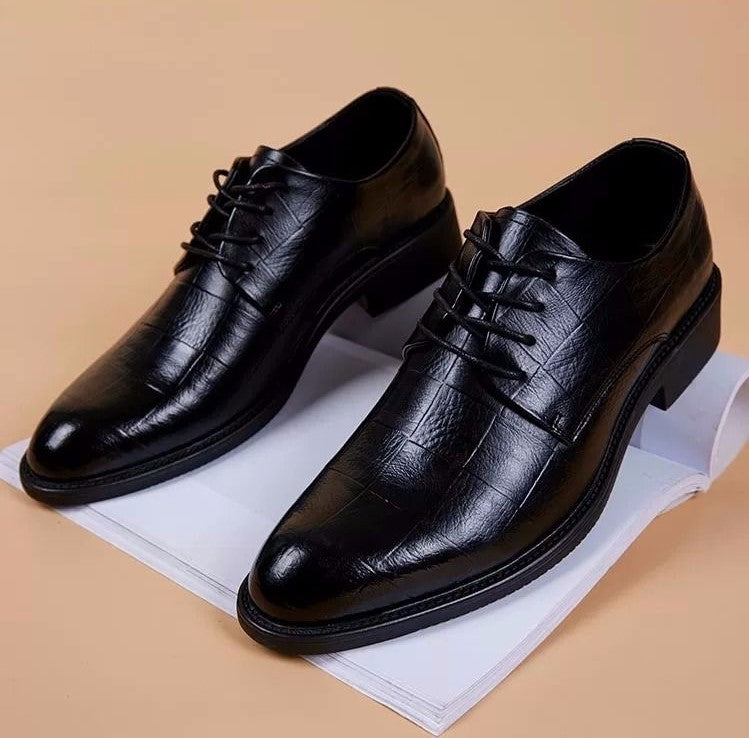 Zapatos Cuero Italiano Para Hombre Men's Luxury RD