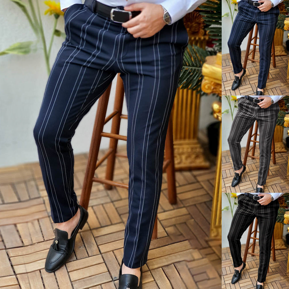 Pantalón De Tela (Elástico) Para Hombre – Men's Luxury RD