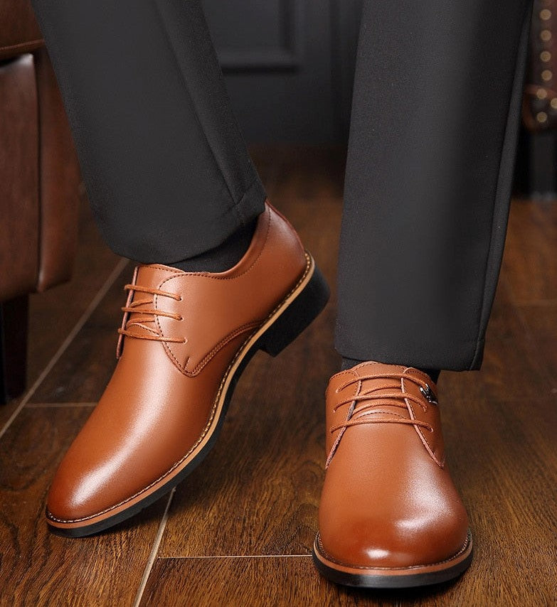 Genuine Leather Men's Formal Shoes | Chic