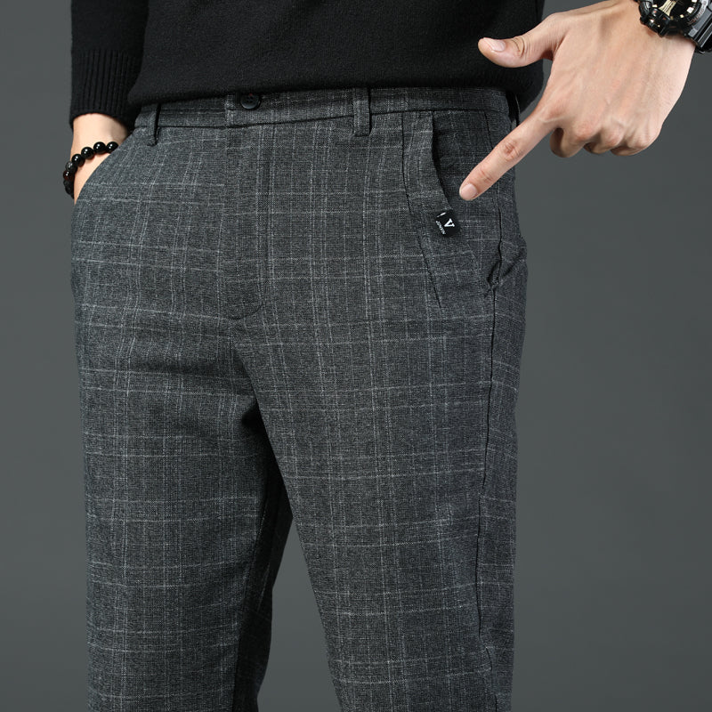 Pantalón Clásico (Spandex) Para Hombre