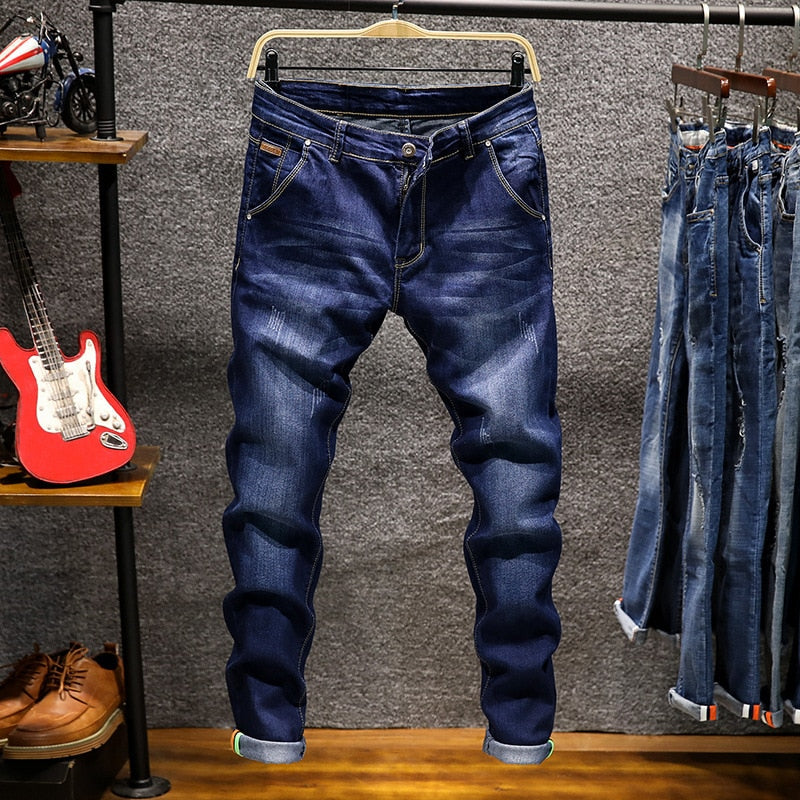 Jeans Clásico (Spandex) Para Hombre