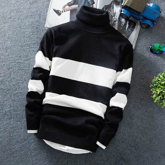Suéter De Cuello Alto Para Hombre (Turtleneck Sweater)