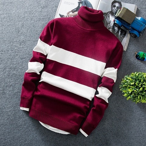 Suéter De Cuello Alto Para Hombre (Turtleneck Sweater)