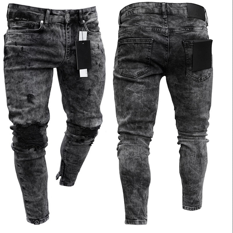 Casual Ripped Jean For Men